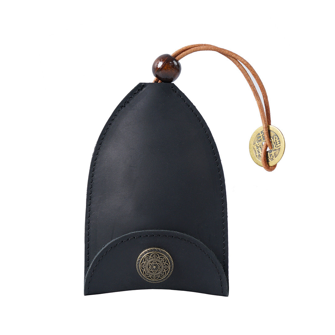 Wholesale Genuine Leather Small Bag Leather Keychain